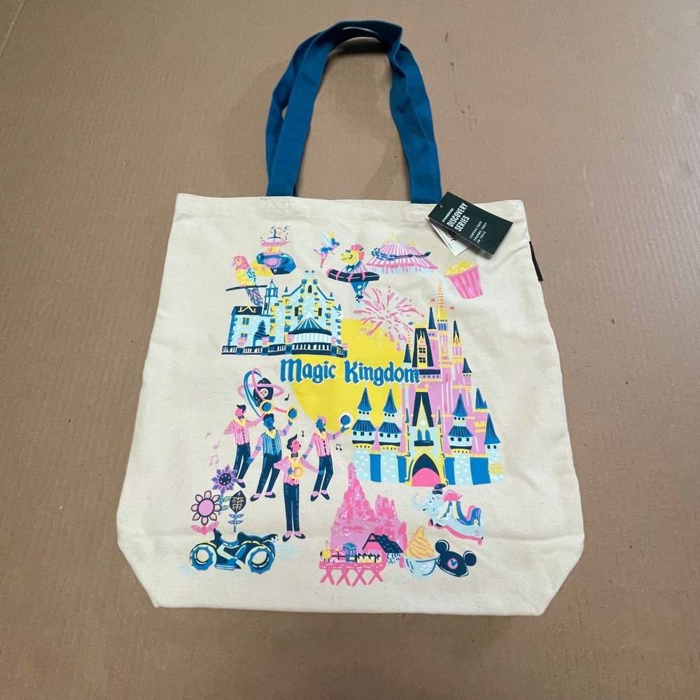 Disney World Magic Kingdom Starbucks Discovery Series Tote 2026 Rerelease New!!!